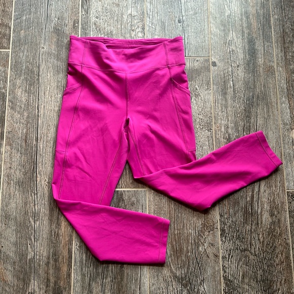 lululemon athletica Pants - Lululemon leggings size 8 Sonic Pink